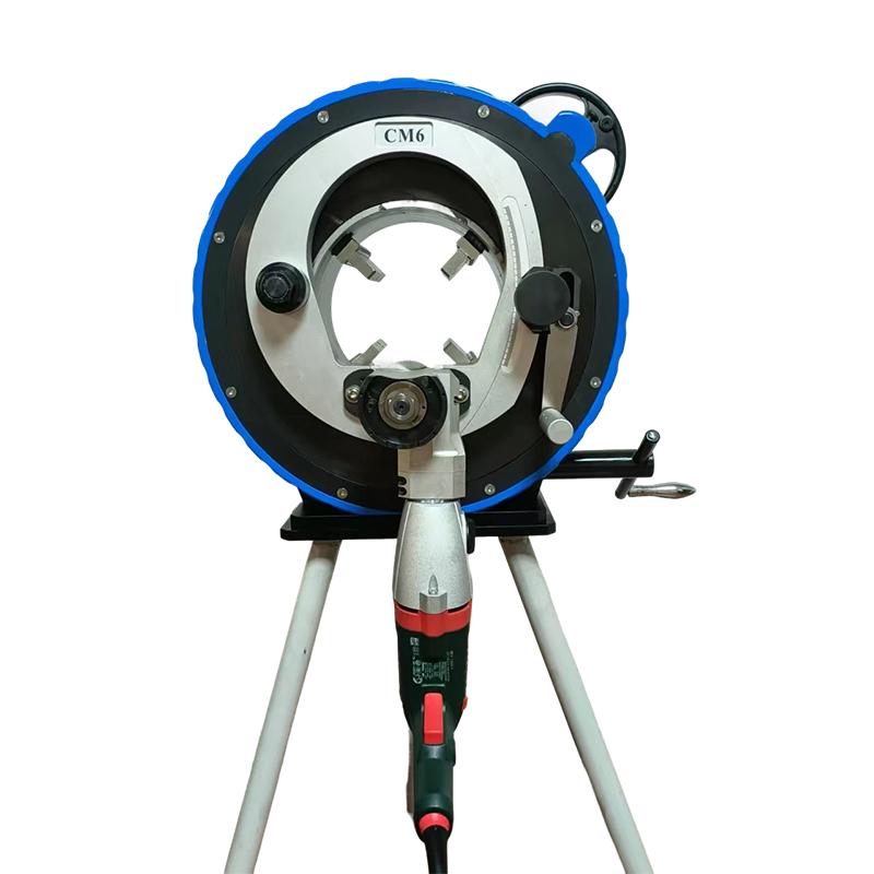 FYID CM6 lightweight planetary pipe cutting machine for burr-free cold saw cutting on stainless steel and copper