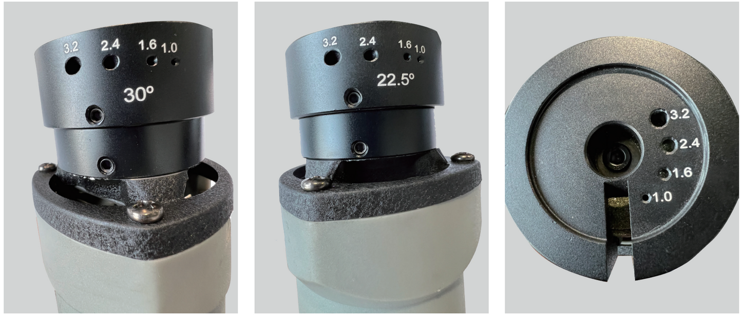 FYID industrial tungsten electrode grinder for consistent and standardized TIG welding arc starts.